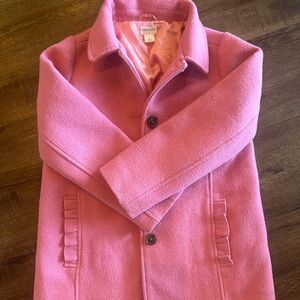 J.Crew Pink Wool Coat